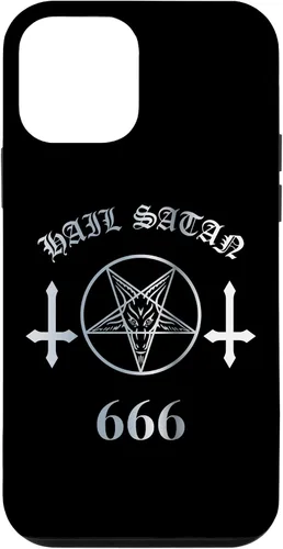 Miniatura 16 de iPhone 16 Upside Down Cross Satanic Pentagram Hail Satan 666 Case