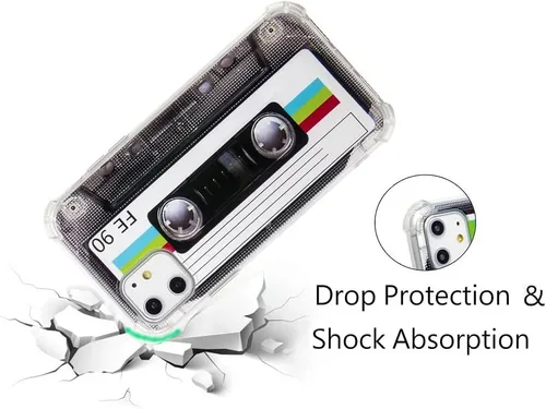 Miniatura 8 de FAteam - Funda para iPhone 11, acabado mate, resistente, suave, con esquinas reforzadas, TPU suave, parachoques retro, funda compatible con iPhone 11