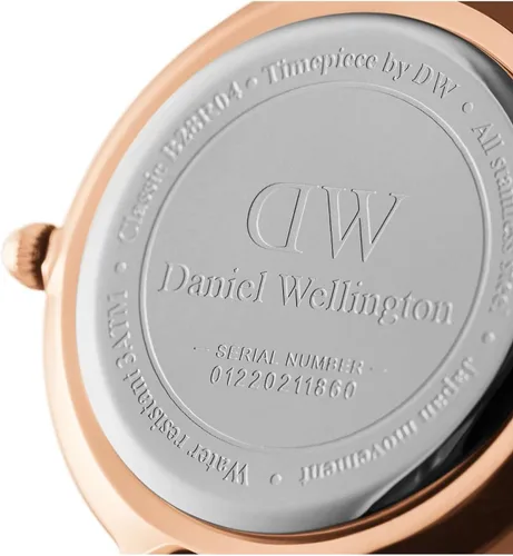Miniatura 5 de Daniel Wellington Reloj Petite Ashfield, pulsera de malla negra mate