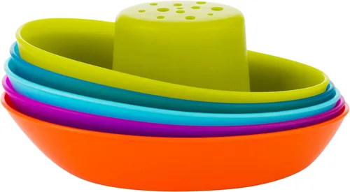 Miniatura 5 de Boon Fleet - Juego de juguetes para niños de 9 meses en adelante, multicolor (paquete de 10)