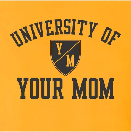 Miniatura 34 de Go All Out University of Your Mom - Sudadera con cuello redondo para hombre