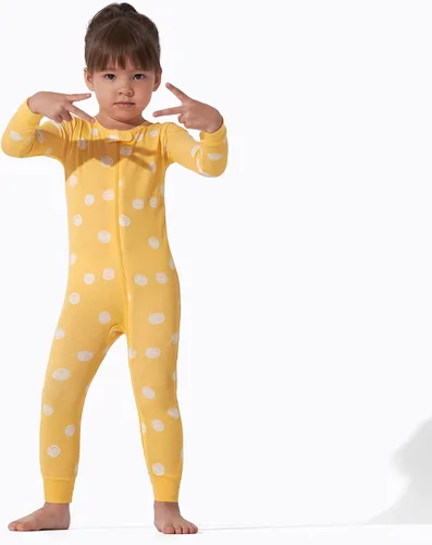 Miniatura 5 de Onesies Brand Pijama de algodón de una pieza de ajuste cómodo para niñas