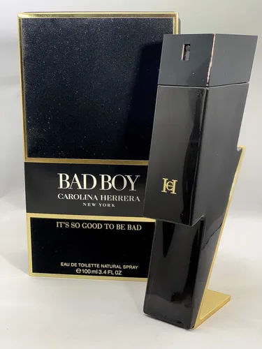 Miniatura 7 de Carolina Herrera Bad Boy - Juego de viaje de 2 piezas para hombre (3.4 oz Eau De Toilette Spray + Eau De Toilette Spray de 0.34 oz)
