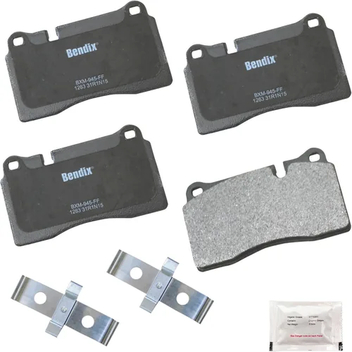 Miniatura 447 de Pastillas de freno delanteras cerámicas Bendix Priority1 CFC2302 para Hyundai Elantra 2021, Sonata 2022-2020, Kia K5 2023-2021