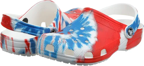 Miniatura 8 de Crocs - Zuecos clásicos de teñido anudado unisex para adultos