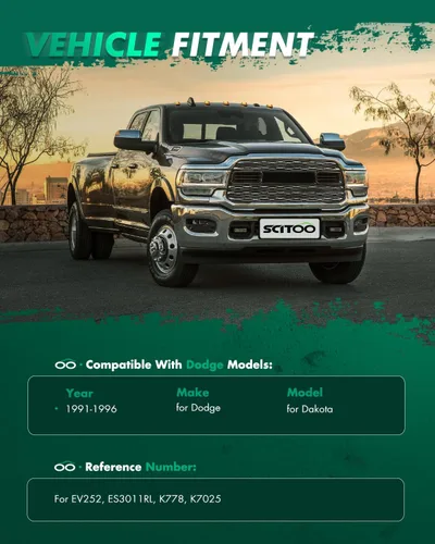 Miniatura 2 de Scitoo 8 unids brazo de control delantero conjunto superior e inferior kit para 91 92 93 94 95 96 DODGE DAKOTA