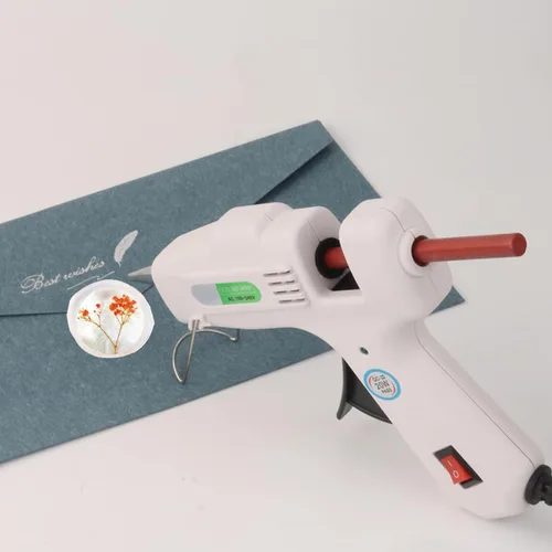 Miniatura 9 de 20 varillas de sellado de cera negra con pistola de pegamento de 0.28 pulgadas, juego de varillas de cera para pistola de pegamento, ideal