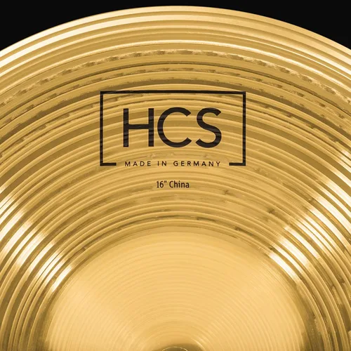 Miniatura 11 de Meinl Platillo China de 16" - Latón con acabado tradicional HCS para batería, fabricado en Alemania (HCS16CH)