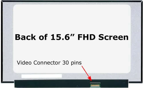 Miniatura 2 de SCREENARAMA Nuevo reemplazo de pantalla para N156HGA-EA3, FHD 1920x1080, IPS, mate, pantalla LED LCD con herramientas