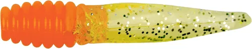 Miniatura 70 de Bobby Garland Slab Slay'R Señuelo de pesca de plástico suave para crappie, equipo de pesca y accesorios, 2 pulgadas, Chartreuse Silver Chartreuse
