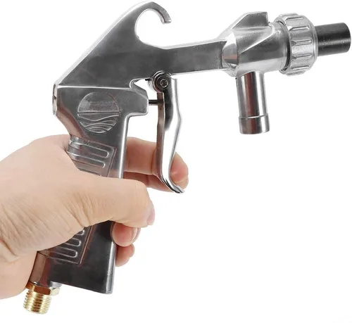 Miniatura 2 de Kit de pistola de chorro de arena Jewboer para gabinete de chorro de arena con boquillas de manguera y punta
