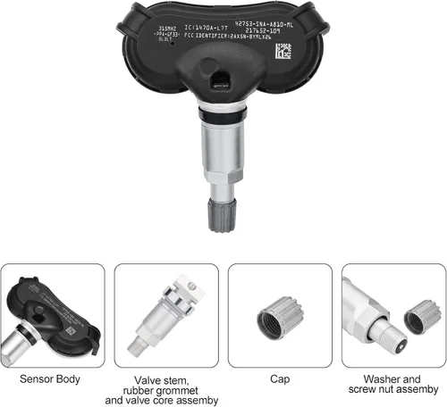 Miniatura 4 de BDFHYK Sensor TPMS compatible con Honda 2007-2008 Fit, 2008-2012 Accord, 2007-2011 CRV 315Mhz sensor de monitoreo de presión de neumáticos