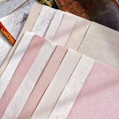 Miniatura 4 de Juego surtido de 13 hojas de papel texturizado para álbumes de recortes, papel especial para manualidades para álbumes de recortes, suministros