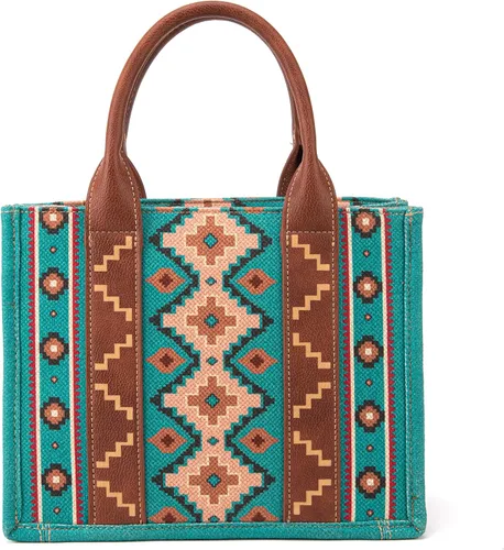 Miniatura 5 de Wrangler - Bolso de mano estilo occidental para mujer, bolsos aztecas bohemios