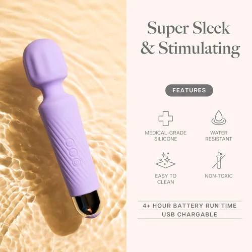 Miniatura 2 de Vibrador Ava para mujeres – Vida útil de la batería de 4 horas Silicona segura para el cuerpo resistente al agua Vibradores de clítoris juguete