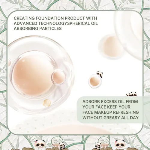 Miniatura 4 de CATKIN Panda Land Base Cushion de Cobertura Completa, Transpirable Hidratante Nutritiva Sin Poros, Maquillaje Facial Seguro para Piel Sensible