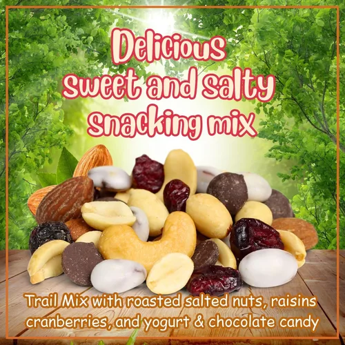 Miniatura 3 de Its Delish, mezcla de frutos secos de lujo con yogur griego, chocolate, frutas y frutos secos por Its Delish, bolsa a granel de 2 libras Mezcla