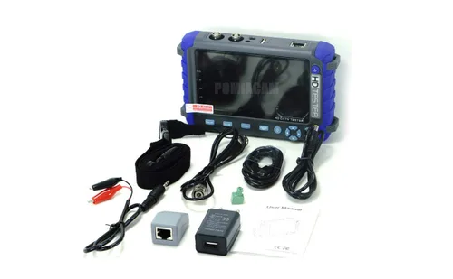Miniatura 7 de Monitor de CCTV Monitor de muñeca de 5.0 pulgadas - Probador de cámara coaxial 4 en 1 para 8MP/5MP/1080P AHD/TVI/CVI/CVBS - Soporta prueba de video