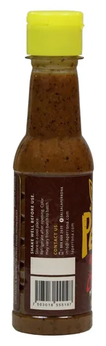 Miniatura 3 de La Perrona Botella de salsa picante chiltepin asada de 5 onzas Tatemada Chiltepin Pepper Salsa Picante Extra picante Hecho a mano Paquete