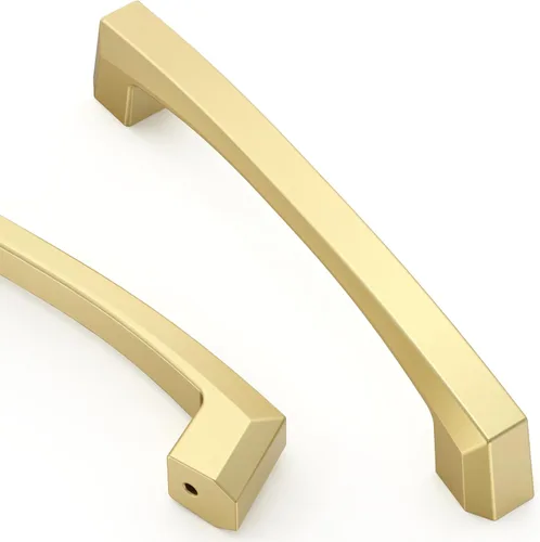 Miniatura 25 de Asidrama - Paquete de 2 manijas de gabinete de cocina de níquel satinado cepillado de 3 pulgadas (76 mm), tiradores de gabinete, herrajes