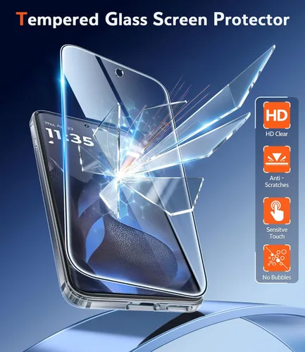 Miniatura 329 de FNTCASE Funda para iPhone 13 Pro-Max: Fundas magnéticas transparentes compatibles con Magsafe Slim anti amarillamiento protección contra caídas