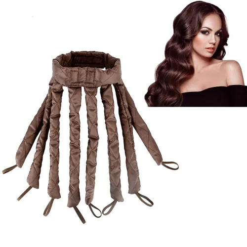 Miniatura 6 de Rizador sin Calor, Nuevo Diseño de Ocho Garras Mejorado 2025 Rizos sin Calor, Puedes Dormir con los Rizadores de Cabello en Rodillos de Cabello Negro