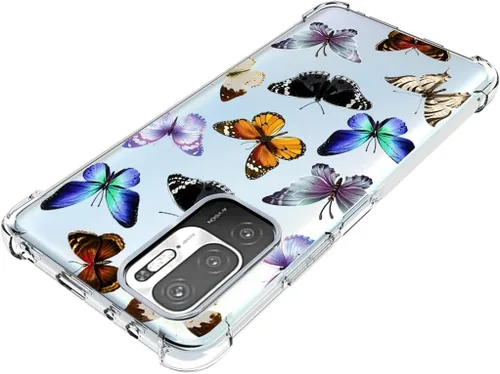 Miniatura 4 de Funda de teléfono para Redmi Note 10 5G/Poco M3 Pro/Redmi Note 10T 5G M2103K19G Funda para niñas y mujeres, funda protectora transparente de TPU
