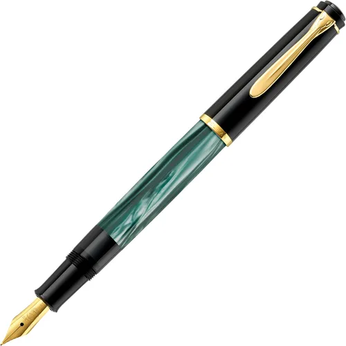 Miniatura 7 de Pelikan Pluma estilográfica mediana, color negro (994004)
