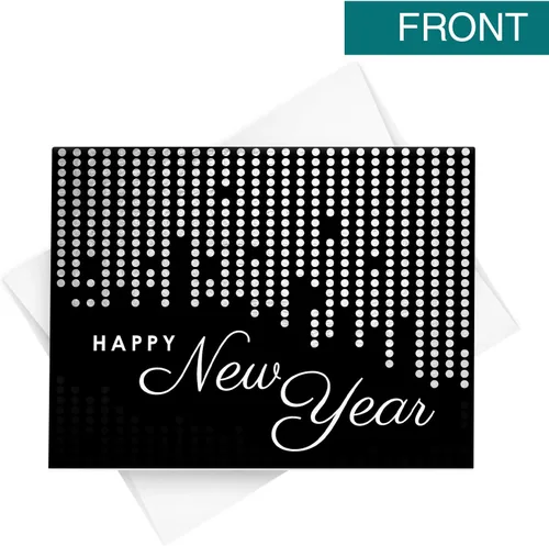 Miniatura 2 de Tarjetas de felicitación de feliz año nuevo 2026 – Vacaciones, invitaciones de fiesta de Año Nuevo, agradecimiento, anuncios, tarjetas de cortesía