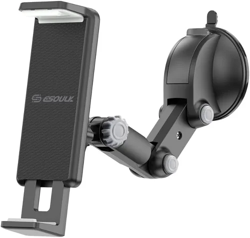 Miniatura 9 de Soporte para tablet para parabrisas de tablero de automóvil, se adapta a dispositivos de 4.5 a 7.25 pulgadas Montaje flexible en salpicadero