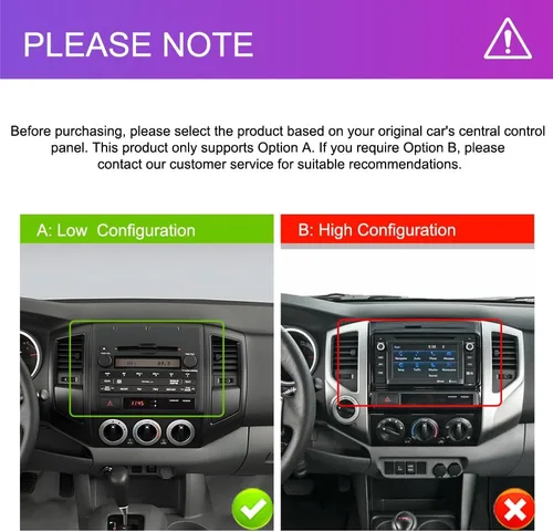 Miniatura 2 de [2G+64G] Android 15 Car Stereo para Toyota Tacoma 2005-2015 con Apple Carplay Android Auto, pantalla táctil de 9 pulgadas Radio Bluetooth WiFi