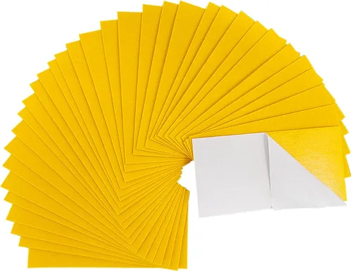 Miniatura 9 de Jtnohx Hojas de fieltro autoadhesivas, fieltro con parte trasera adhesiva, 33 piezas de 10 cm x 20 cm hojas rígidas, 33 colores hoja rígida