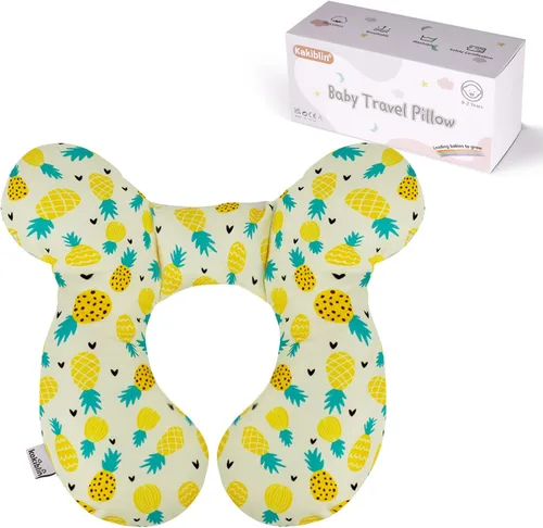 Miniatura 17 de Kakiblin - Almohada de cuello para bebé, almohada de apoyo para bebé mejorada, almohada para la cabeza del bebé, almohada de apoyo para el cuello