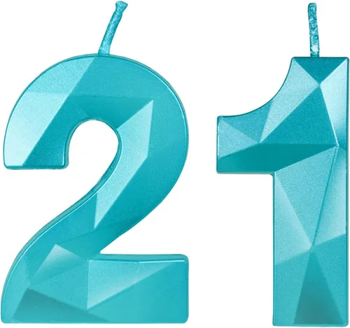Miniatura 148 de Velas de cumpleaños número 15, velas número 15, velas de feliz cumpleaños de oro rosa para pastel, decoraciones de cobertura de pastel de diseño 3D