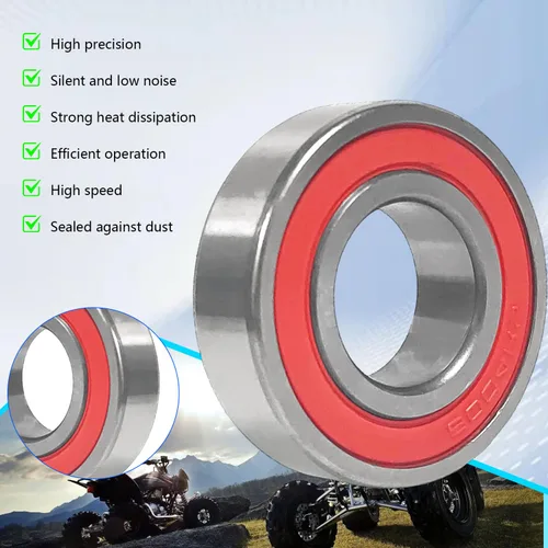 Miniatura 7 de Kit de sellos de rodamiento de rueda delantero y trasero para Yamaha Raptor 700 YFZ450 YFZ450R YFZ450X 2006-2023 (16 piezas)