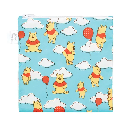 Miniatura 16 de Bumkins - Bolsas reutilizables para snacks, para almuerzo escolar de niños y porciones para adultos, tela lavable, bolsa con cierre de tela