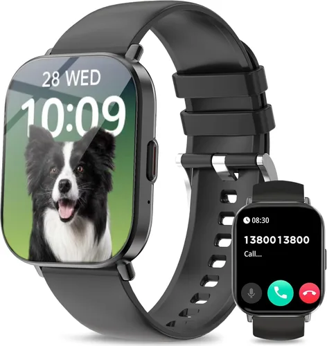 Miniatura 10 de Reloj inteligente, relojes inteligentes HD de 2.01 pulgadas para mujer, reloj de seguimiento de actividad física con monitor de presión Rosa