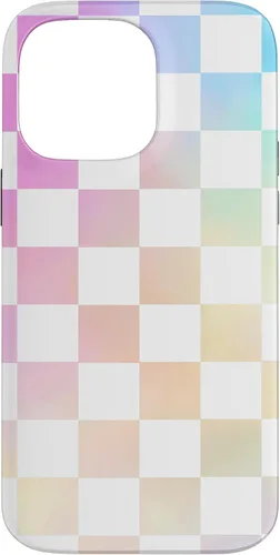 Miniatura 21 de Pastel Rainbow Checkerboard Checker Checked Pattern Case for iPhone 17