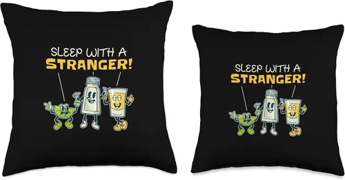 Miniatura 3 de Sleep With A Stranger Alcohol Drinking Tequila Throw Pillow