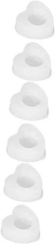 TEHAUX 6 moldes para velas de resina, moldes de fabricación de jabón, moldes de resina para portavelas de resina, portavelas de resina, moldes de