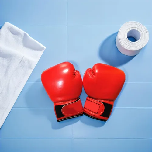 Miniatura 3 de Guantes de boxeo Garneck de 6oz para niños, guantes para saco pesado rojo, guantes para niños, guantes de boxeo para niños, guantes de boxeo