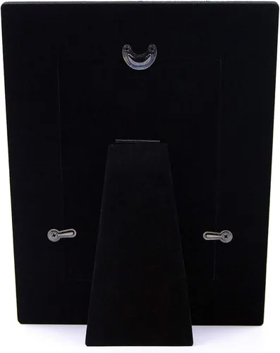 Miniatura 4 de Haysom Interiors Hermoso portarretratos nieto chapado en plata de dos tonos de 4 x 6 pulgadas con terciopelo negro Idea de regalo única y pensada