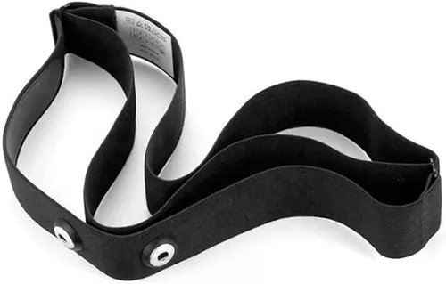 Miniatura 9 de Correa de pecho negra (correa de repuesto) compatible con monitores de frecuencia cardíaca Wahoo TRACKR 2024, TICKR FIT, Garmin HRM 600, HRM 200