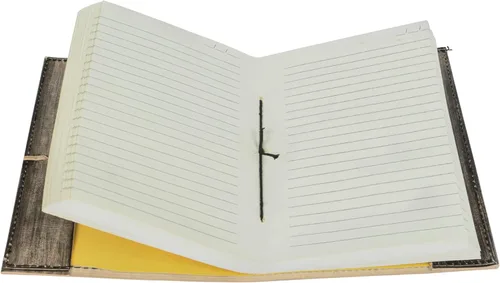 Miniatura 5 de Diario de Cuero Rellenable con Papel Rayado Árbol de la Vida Cuaderno de Escritura Hecho a Mano Diario Encuadernado en Cuero Bloc de Notas Diario