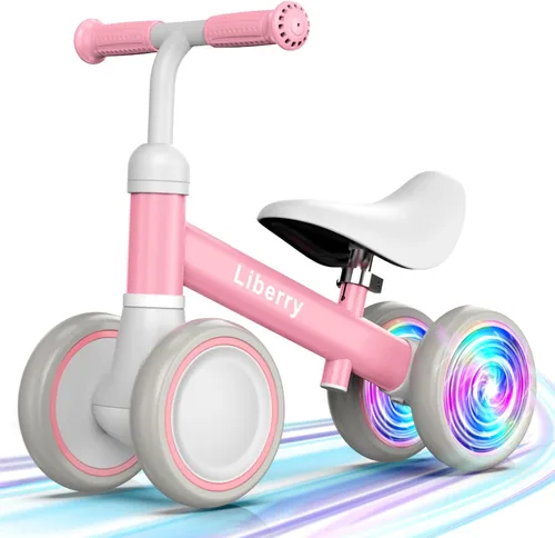 Miniatura 11 de Liberry Bicicleta de equilibrio para bebés con asiento ajustable, primer juguete para niños de 1 a 2 años, regalo de cumpleaños para niños y niñas