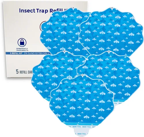 Miniatura 8 de Trampas para mosquitos para interior de casa, HU002, trampa para moscas enchufable, para interiores, trampa eléctrica para insectos voladores