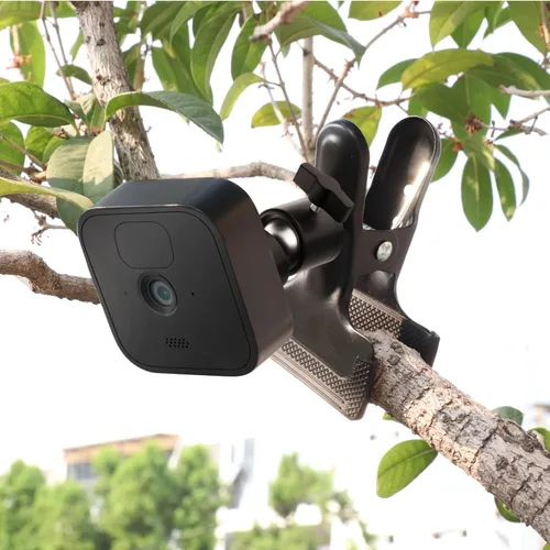 Miniatura 4 de iTODOS Paquete de 2 abrazaderas de clip para Blink Outdoor 4 (4ª generación)/(3ª generación)/XT/XT2/Mini, soporte de metal, soporte de cámara