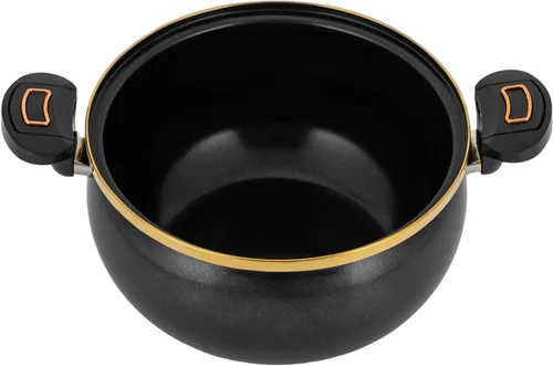 Miniatura 4 de Olla a presión micro de 8 L/8.45 cuartos de galón, olla de cocina antiadherente de 11 pulgadas para cocinas de inducción, cocinas de gas, estufas