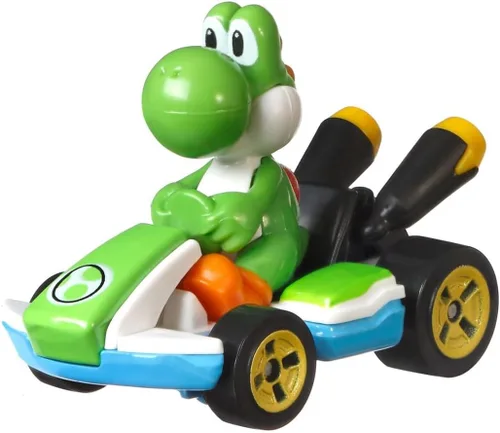 Miniatura 2 de Hot Wheels Mario Kart Yoshi, Kart Estándar