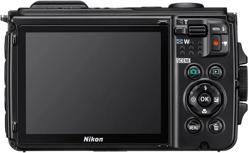Miniatura 4 de Cámara digital Nikon W300 resistente al agua con 3 pulgadas TFT LCD, Color negro